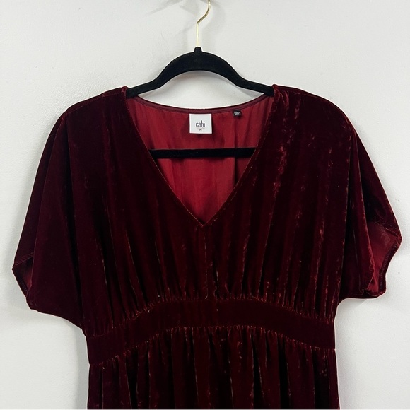 CAbi Style 3696 Velvet Grace Tribute Dress - Picture 6 of 13